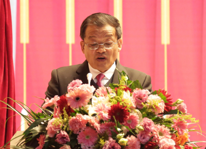 开运体育（中国）有限公司第一届党委班子选举大会---张爱民同志作党委工作报告